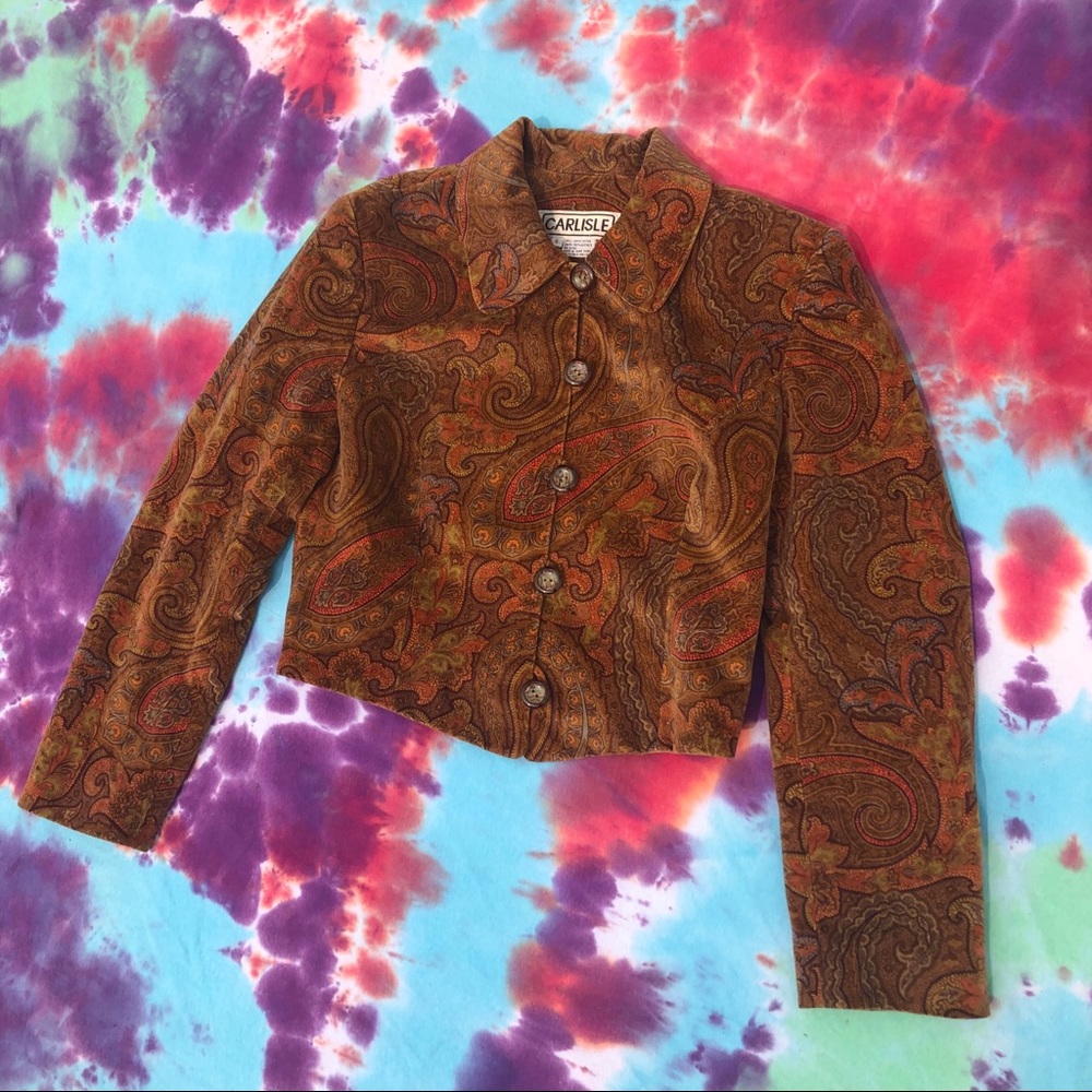 Woman’s Carlisle cropped jacket Sz 6